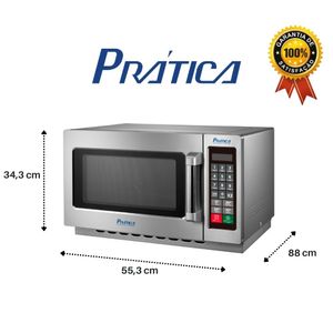 Microondas Finisher 1000W Pratica Finisher- Ref: 990117-01 220V